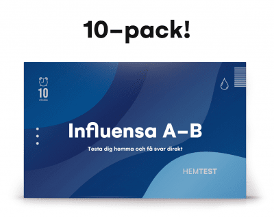 Influensatest A-B 10-pack