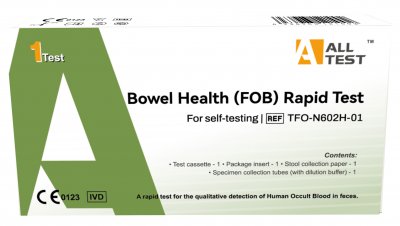 FOB / Tarmhälsa Självtest för Hemmabruk (Blod i avföringen)